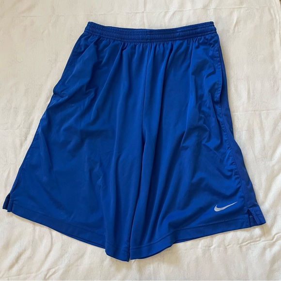 Nike Men's Royal Blue Shorts - Picture 1 of 4